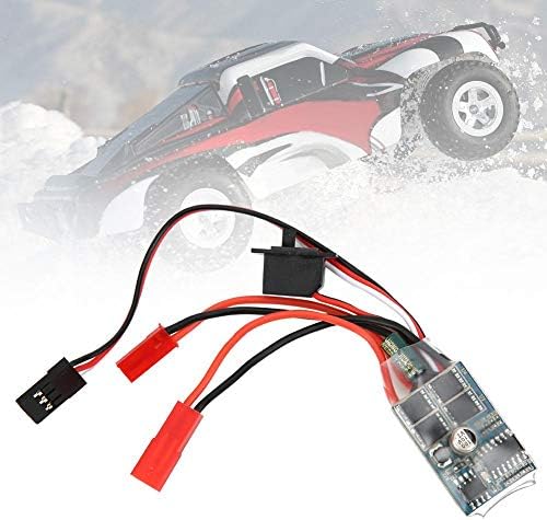 Keenso Portable 30a 4-8V ESC 2 - RC četkani kontroler brzine motora dvosmjerni strujni upravljački četkica ESC za 1/16 1/18 1/24 auto broda