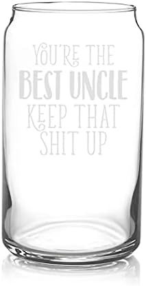 Veracco ti si najbolji ujak drži to sranje rođendanski pokloni Fathers Day pivo može staklo