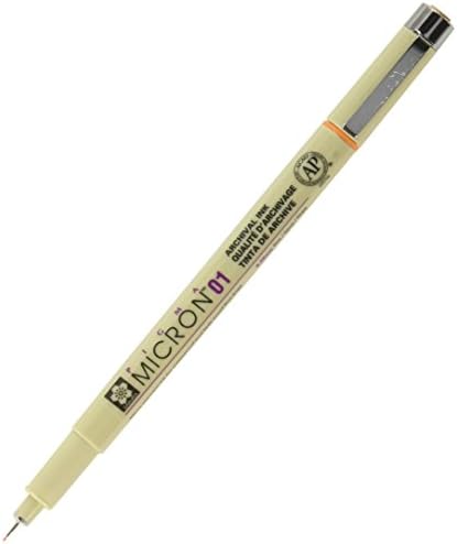 Sakura Pigma Micron Pen.25mm Bulk Orange, 0,25mm