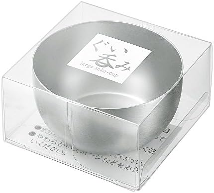 TomiOWoody izrađen u Tsubameu nehrđajućeg japanskog sake šalice mat srebra 70ml GN-01