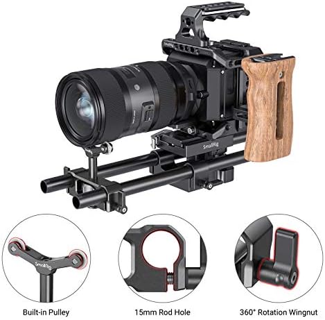 Smallrig Universal 15 mm LWS nosač nosača nosača nosača visina nosača podesiva za DSLR kameru ramena - 2727