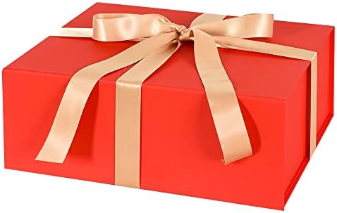 BEISHIDA Poklon kutija 11 X 9 X 4.4 sa trakom, poklon kutije sa magnetnim poklopcima za zatvaranje za poklon pakovanje, pokloni za