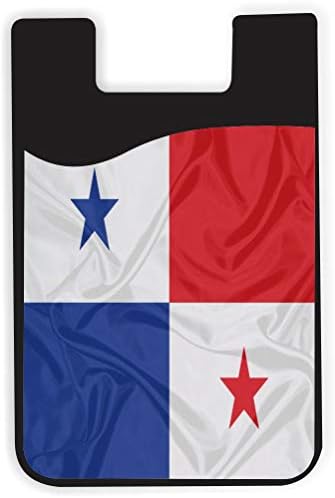 Panama Dizajn zastava - Silikonska 3M ljepljiva kartica za kvote za priljepljivanje novčanika za telefon za telefon iPhone / Galaxy