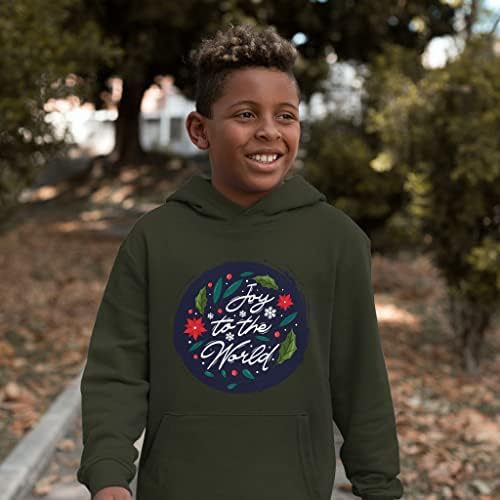 Radost World Kids 'Spužva Fleece Hoodie - Božić dizajn Dječja kapuljača - Tema sa hoodie za djecu