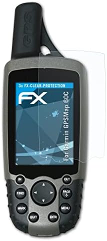 Atfolix film za zaštitu ekrana kompatibilan sa Garmin GPSMAP 60c zaštitom ekrana, Ultra-Clear FX zaštitnim filmom