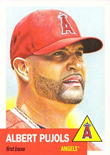2018 TOPPS Živi set 22 Albert Pujols Baseball Card Los Angeles Angels - samo 9.403 napravljeno!