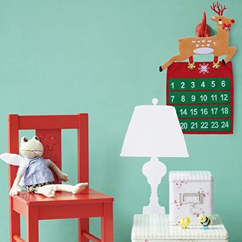 Abaodam divan Elk sa Bell dizajn odbrojavanje kalendar Božić viseći Ornament netkani Advent Kalendar dekoracije Božić zalihe za Božić
