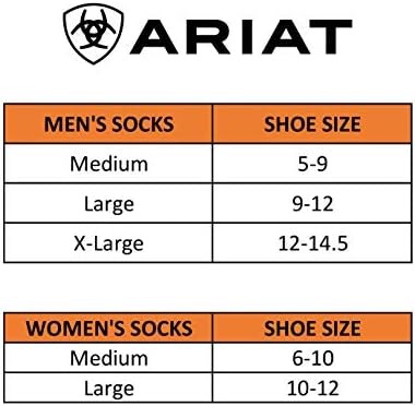 ARIAT Unisex TEK čarape visokih performansi do sredine teleta, pakovanje od 2 para