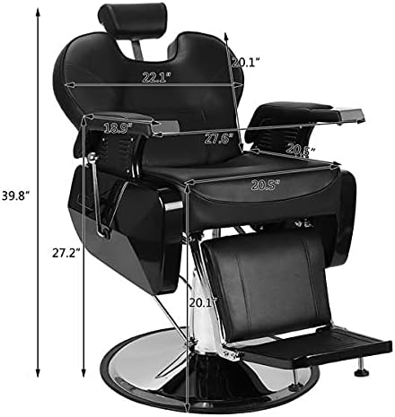 LYSLDH dvije boje profesionalni Salon barber stolica SAD skladište