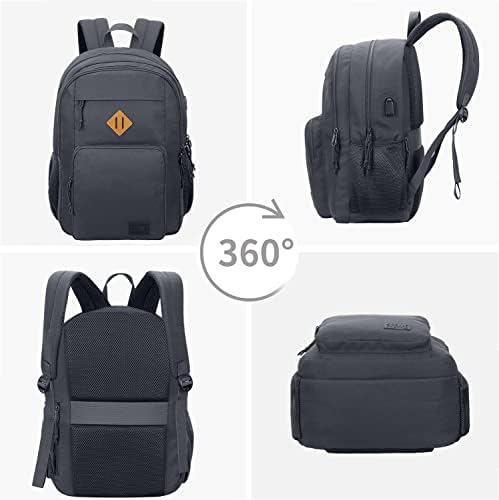KEOFID classic ručni putni ruksak za muškarce i žene, ruksak za laptop protiv krađe sa USB priključkom za punjenje, radni ruksak, veliki ruksak za fakultet, vodootporan