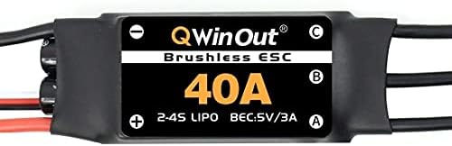 Qwinout 4pcs a2212 1400kv motor bez četkica 13t + 4pcs 2-4s 40A RC bez četkica ESC Simonk firmware 5V 3a bec električni regulator
