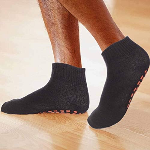 NOVAYARD 5 pari neklizajućih čarapa neklizajuće ljepljive čarape za jogu Pilates bolničke čarape muškarci žene