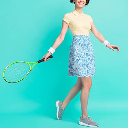 Chill · Tek Ženska dužina koljena Atletski tenis Suknje Golf Skort s kratkim strukom, vežbanje s džepovima