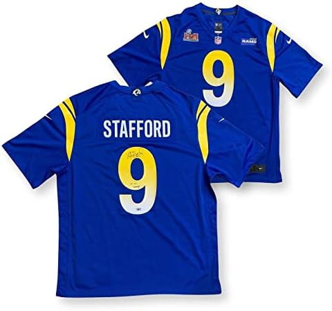 Matthew Stafford autogramirani Rams Super Bowl LVI 56 Champs Nike Jersey Fanatics - autogramirani NFL dresovi