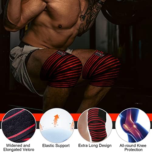 ANTEROOF koljena Wraps + zapešće Wraps + dizanje tegova trake paket za dizanje tegova Bodybuilding trening snage trening teretana,