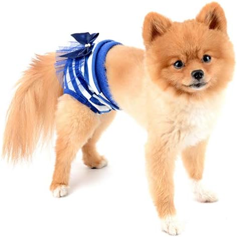 SELMAI preslatki pas fiziološke kratke pelene za pse ženski u vrućini višekratni perivi psići mačići donji veš pantalone za male srednje