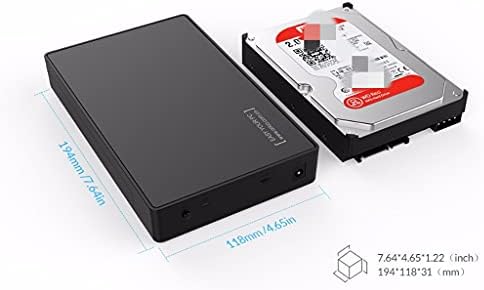 Tbiiexfl hard disk Enclosure SATA na USB3. 0 eksterni hard disk priključna stanica za 2.5 3.5 inčni HDD SSD podrška UASP 18tb pogone