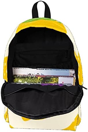 VBFOFBV ruksak za laptop, elegantan putni ruksak casual paketa na ramenu za muškarce, crtani žuti voćni limun