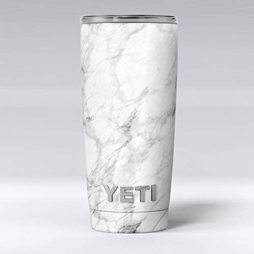 Dizajn Skinz Slate mramorna površina V5 - Koža naljepnica Vinil zamotač Kompatibilan je s Yeti Rambler Cooler Tumbler čaše