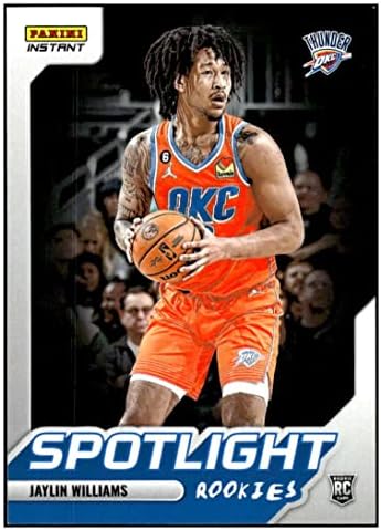 Jaylin Williams RC 2022-23 Panini Instant reflektor Rookies / 965 40 Thunder NM + -MT + NBA košarka