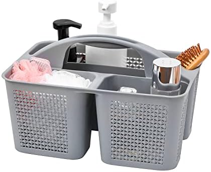 Plastični prijenosni tuš Caddy košarica, čišćenje tušske košare s ručkom i pjenačkim sapunom