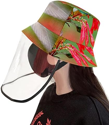 Zaštitni šešir za odrasle sa štitnikom za lice, ribarski šešir protiv sunčane kape, japanskog stila tradicionalnog cvjetanja ceerry-a