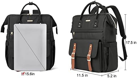 Cluci laptop ruksak za žene muškarci 15,6 inča Kompjuterske vrećice Travel Business Bookbag sa USB priključkom
