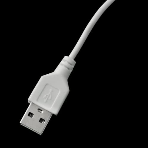 SJZBIN USB kabel sa uključenim prekidačem 2pcs 1,5m USB mužjak do DC 2 pin žica gumb prekidač kabela kabela za pretvorbu sa prekidačem