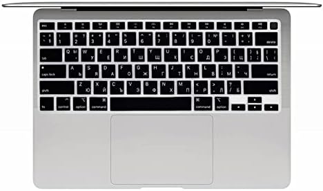 Tastatura za zaštitu kože silikon Ruski jezik za MacBook Air M1 13 2020 2021 A2337 a 2337 dodirni Id 2179 A2179 M 1