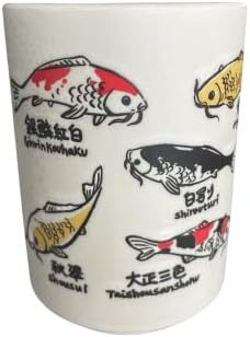 Seron & Zidan Japanski teacup Koi Fish Yonimi, sobarica u Japanu, šaran, mino