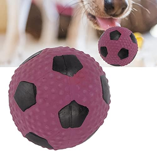 Petyoung Soft Scheaky Dog Ball, Latex škripane igračke za pse za srednje pse i male pse do dohvaćanja, potjere