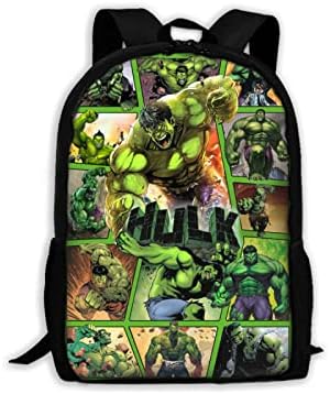 GCNQAT backpack backpack Super Hero ruksaci 17-inčni anime knjigovodbe za dječake Djevojke Travel Aktivnosti na otvorenom