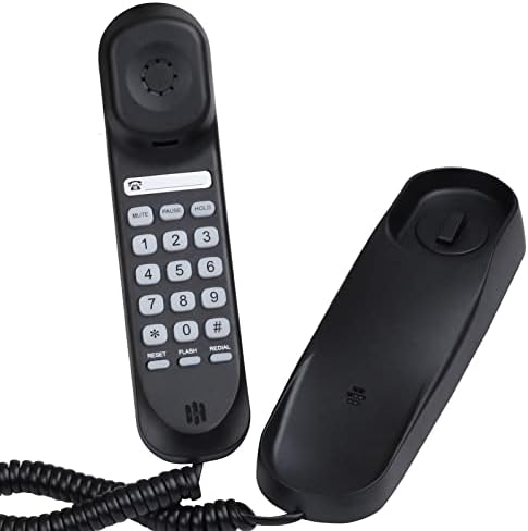 Mini kamenski telefon, fiksni telefon za kućnu kućnu izmjeničnu struju, brojčana kartica, stol za stol za zid, ured, hotel, call call