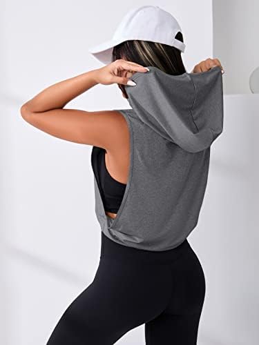 Duks Ženska vježba bez rukava na vrhu TOP GODINA Activewear Cisterna za usvajanje Vrh otvorena bočna majica za atletska vježba