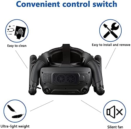 Indeks ventila za ventil za ventilator Pribor Radijator za VR slušalice, USB hlađenje vrućine u VR Igra i proširuje život indeksa