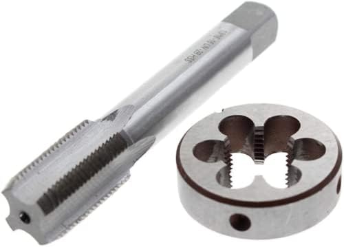 1pc HSS Mašina M35 x 1MM utikač i 1pc M35 x 1 mm Die Threing Tool za navojni navojni navojni navojni alati Navojni slavine