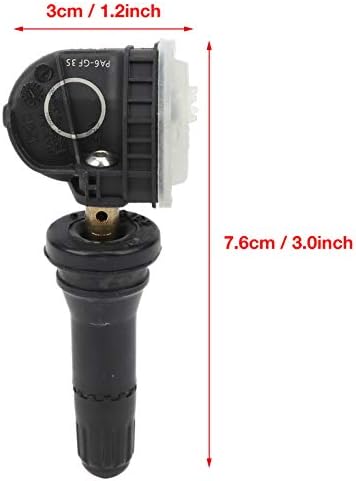 AqxReight Sensor tlaka guma, 4pcs Auto TPMS senzor za nadgledanje tlaka u gumama OE F2GT-1A180-AB FIT za Mustang 2015-2018