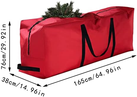 48in / 69in torba za čuvanje drveta, kutija za božićno drvo vodootporni kontejneri za skladištenje Božićna torba velika torba za skladištenje