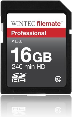 16GB Klasa 10 SDHC tim velike brzine memorijska kartica 20MB / sec. najbrža kartica na tržištu za PANASONIC kamkorder HDC-HS20K HDC-HS250K.besplatan