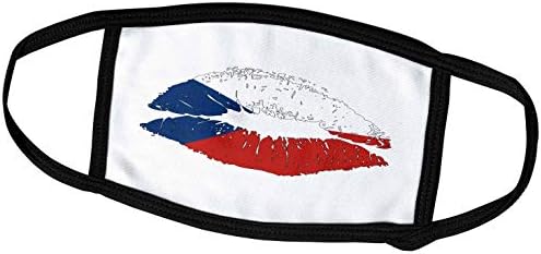 3drose ženske usne, Zastava Češke. Dobar Patriotski Poklon-Maske Za Lice