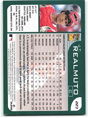 J.t. RealMuto 2021 FAPPS arhiva 223 Nm + -MT + MLB bejzbol Phillies