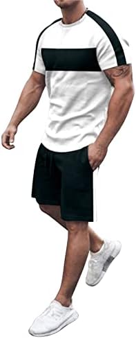 Bmisegm ljetne košulje za muškarce muški ljetni Print Moda svestrano sportsko trčanje kratki rukavi odijelo visokog kroja