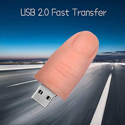 Fun Flash Drive 32GB, Aretop USB2.0 Creative Novelty Minijaturni Oblik palca Flash Drive Cool 32GB Palac pogon Memory Stick Pendrive