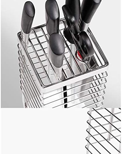 Llryn držač kuhinjskog noža-stalci za kuhinjske noževe od nerđajućeg čelika Polica za odlaganje alata umetnite sedište noža