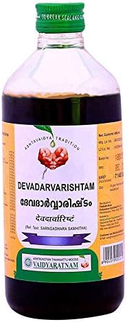 Vaidyaratnam Devadarvarishtam 450 ml Ayurvedski biljni proizvodi, Ayurveda organski proizvodi