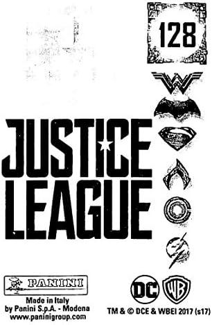 2017 Panini Justice League Album naljepnice 128 Alfred Pennyworth zvanični album naljepnica koja mjeri 2 1 / 4 inčni širok X 3 1