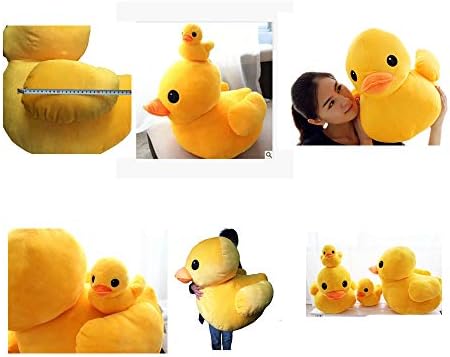 Vidoscla žuti patku punjeni plišani jastuk za životinje super mekani zagrlički igrački poklon za djecu