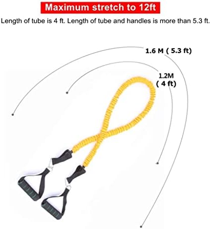 JGQGB fitnes Stretch Pull-Up otpor Band trening Set Vježba Yoga gumeni prsten za vrata konopac teretana trening snage