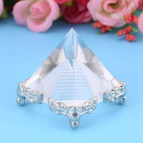 Hztyyier Crystal Pyramid Quartz Carving piramida Generator energije Reiki čakra Healing Crystal Stone for Meditation Yoga Development