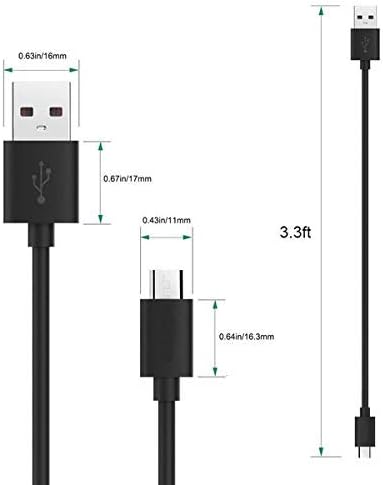 Brzo brzo punjenje MicroUSB kablovi Kompatibilan sa vašim Samsung SM-G870arroatt-om omogućava brze brzine punjenja!